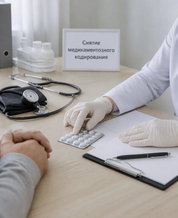 Снятие медикаментозного кодирования в Ханты-Мансийске от 5105 р. | Медзона
